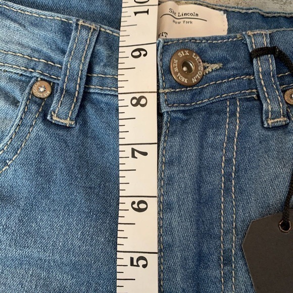Six Lincoln‎ New York Women's Jeans 32x28 Skinny Fit Denim Stretch Sz 16 NWT - Picture 3 of 8